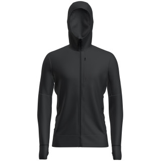 Męska bluza Icebreaker M Mer 260 Quantum IV LS Zip Hoodie czarny Black