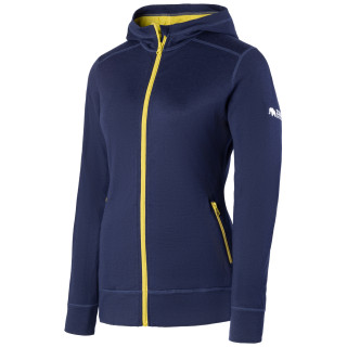 Bluza damska Zulu Merino Hoodie 230 niebieski Navy