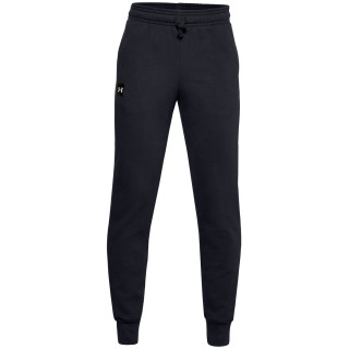 Dziecięce spodnie dresowe Under Armour Rival Fleece Joggers czarny Black / / Onyx White