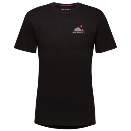 Koszulka męska Mammut Core T-Shirt Men Sunrise czarny black