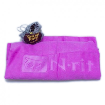 Ręcznik N-Rit Super Dry Towel XXL fioletowy Purple
