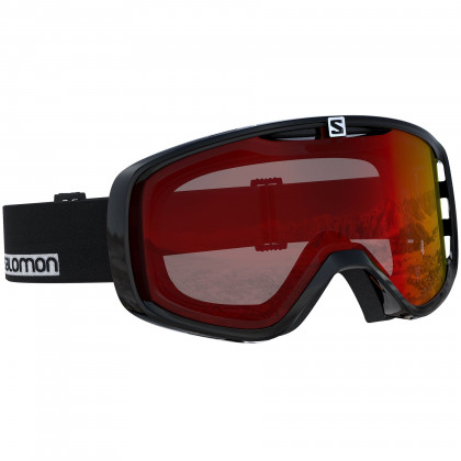 Gogle narciarskie Salomon Aksium Black Mid Red