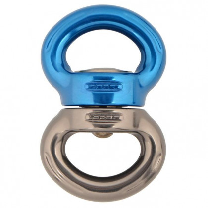 Krętlik DMM Axis Swivel Small srebrny/niebieski Titanium/Blue