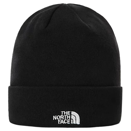 Czapka The North Face Norm Shallow Beanie czarny TNF BLACK