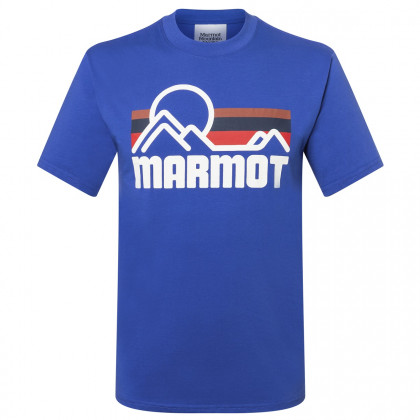 Koszulka męska Marmot Coastal Tee SS niebieski Trail Blue
