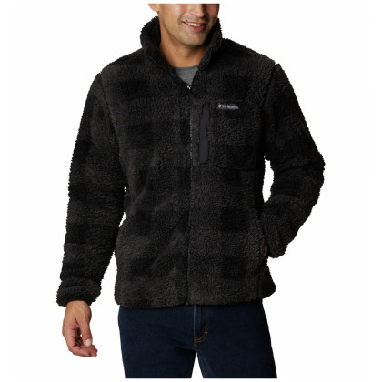 Kurtka męska Columbia Winter Pass™ Printed Fleece II czarny Black Check