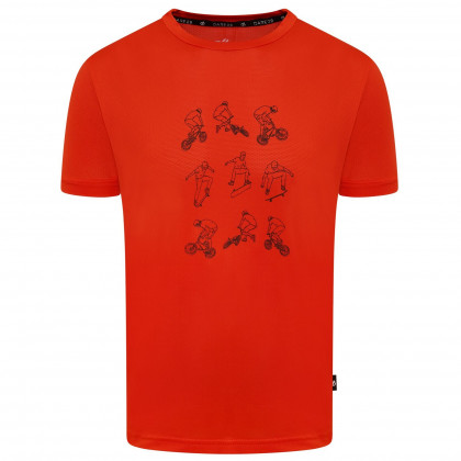 T-shirt dziecięcy Dare 2b Rightful Tee pomarańczowy Burnt Salmon