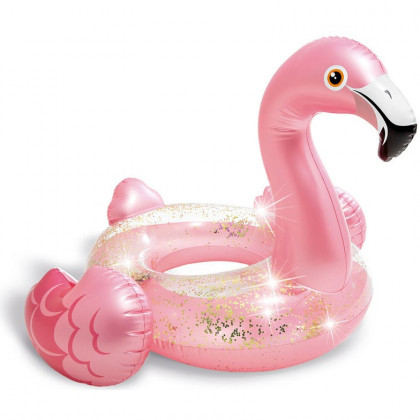 Nadmuchiwany flaming Intex Glitter Flamingo Tube 56251NP