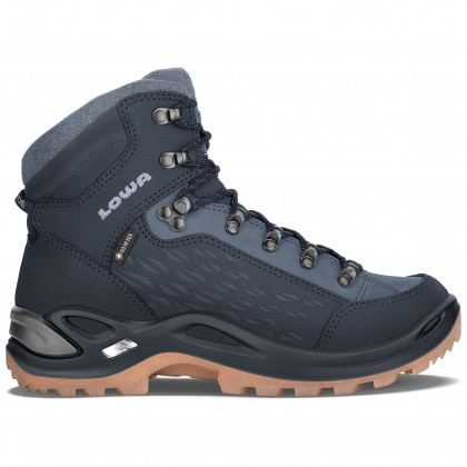 Damskie buty trekkingowe Lowa Renegade Warm Gtx Mid Ws niebieski navy/iceblue