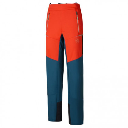 Spodnie damskie La Sportiva Ikarus Pant W niebieski/czerwony Storm Blue/Cherry Tomato