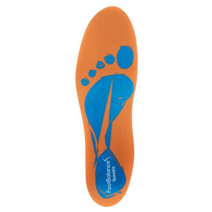 Wkładki do butów Footbalance QuickFit Narrow Mid-Low pomarańczowy orange