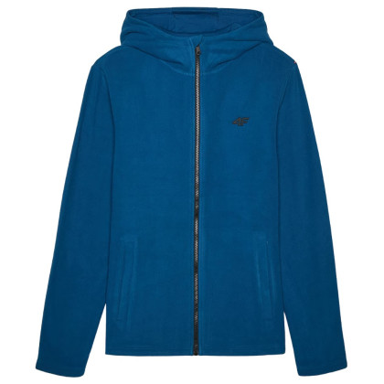 Męska bluza 4F Fleece M290 niebieski TEAL