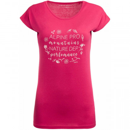 Koszulka damska Alpine Pro Kanga różowy