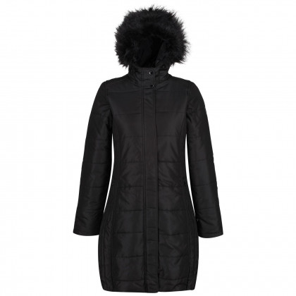 Damski płaszcz zimowy Regatta Fermina II czarny Black/Black