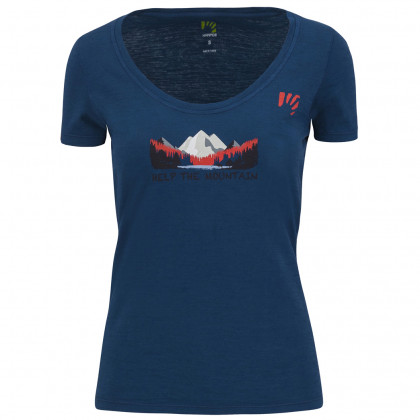 Koszulka damska Karpos Ambretta W T-Shirt niebieski Gibraltar Sea
