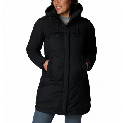 Damski płaszcz zimowy Columbia Mountain Croo™ II Mid Down Jacket czarny Black