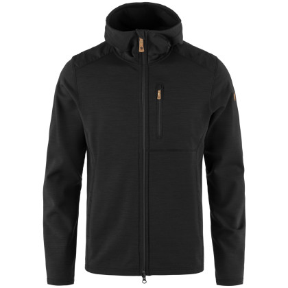 Męska bluza Fjällräven Keb Fleece Hoodie czarny Black