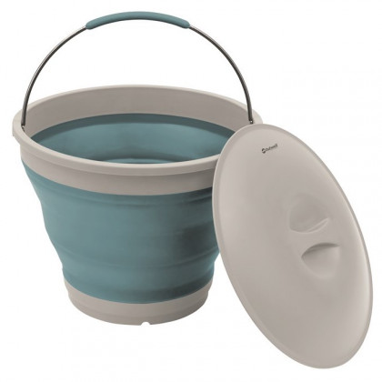 Wiadro Outwell Collaps Bucket szary/niebieski Classic Blue