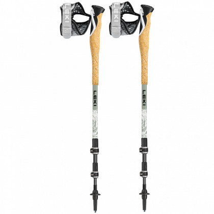 Kijek trekkingowy Leki Cross Trail Carbon 110-135 cm biały