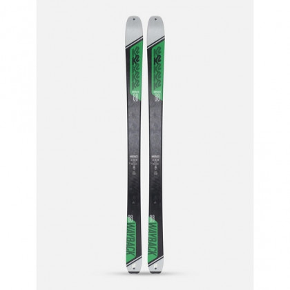 Narty skitourowe K2 Wayback 88 2023 czarny/zielony design