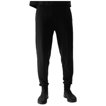 Męskie spodnie dresowe 4F Trousers Cas M645 czarny Black