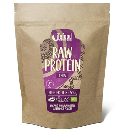 Proteiny w proszku Lifefood Raw Protein Powder Chia BIO 45