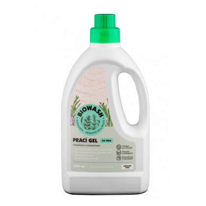 Środek czyszczący Biowash Żel do prania wełny - rozmaryn/lanolina 1500ml