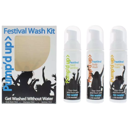 Płyn do higieny osobistej Pump´d UP Festival Wash Kit