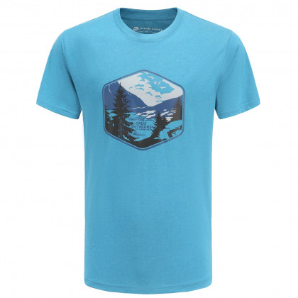 Koszulka męska Alpine Pro Quars niebieski blue