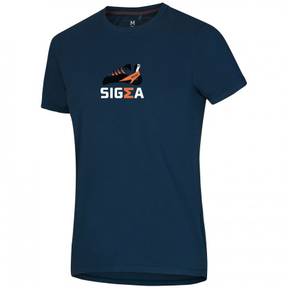 Koszulka męska Ocún Classic T Men Sigma-Shoe ciemnoniebieski Blue Moonlit Ocean