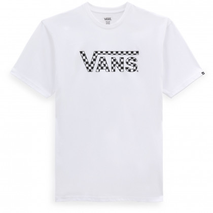 Koszulka męska Vans CHECKERED VANS-B biały White/Black