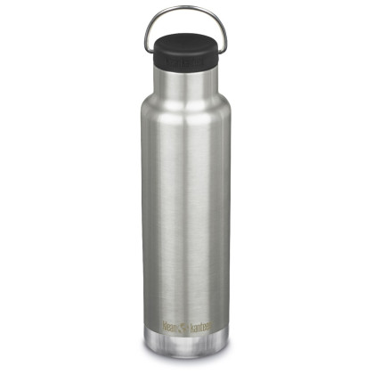 Termos Klean Kanteen Insulated Classic 20oz (w/Loop Cap) srebrny Brushed Stainless