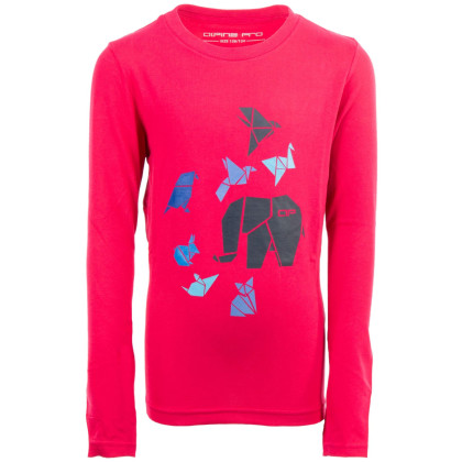 T-shirt dziecięcy Alpine Pro Milto różowy