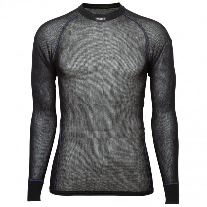 Męska koszulka Brynje of Norway Wool Thermo light Shirt czarny Black