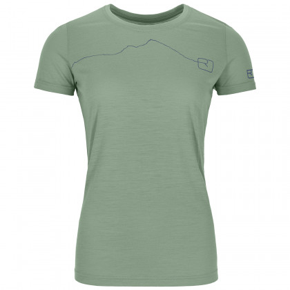 Damska koszulka Ortovox 120 Tec Mountain T-Shirt W (2020) zielony GreenIsar