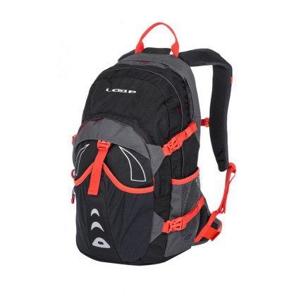 Plecak rowerowy Loap Topgate czarny/czerwony Black/Red