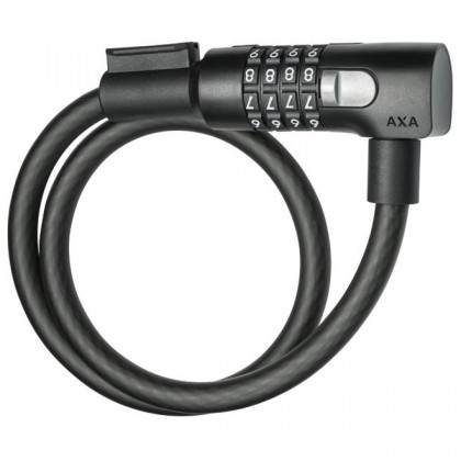 Zapięcie rowerowe AXA Cable Resolute C12 - 65 Code czarny