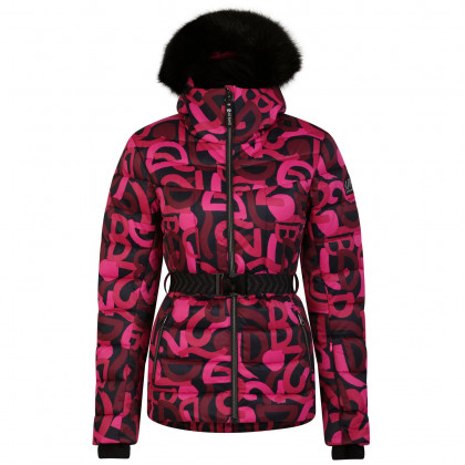 Kurtka damska Dare 2b Crevasse Jacket różowy Pure Pink Graffiti