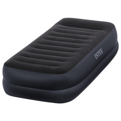 Dmuchany materac Intex Twin Pillow Rest Airbed czarny
