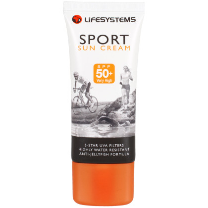 Krem do opalania Lifesystems Sport SPF50+ Sun Cream - 50ml biały