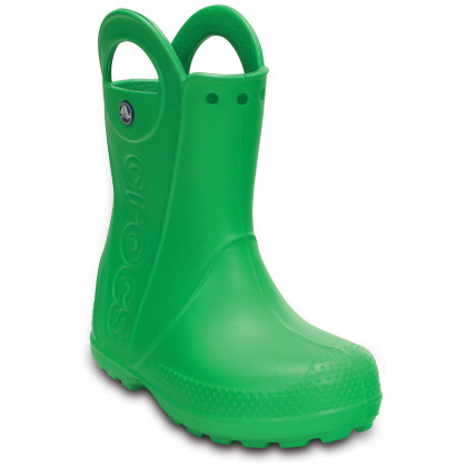 Kalosze dziecięce Crocs Handle It Rain Boot Kids zielony Grass Green