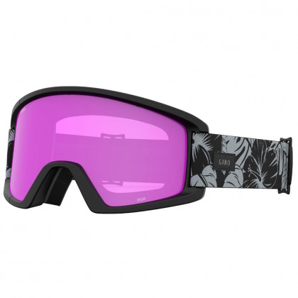 Gogle narciarskie Giro Dylan Black/Grey Botanical LX różowy Amber Pink/Yellow (2skla