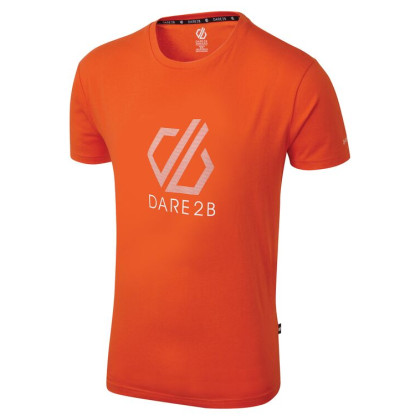Koszulka męska Dare 2b Continuous Tee pomarańczowy TrailBlaze