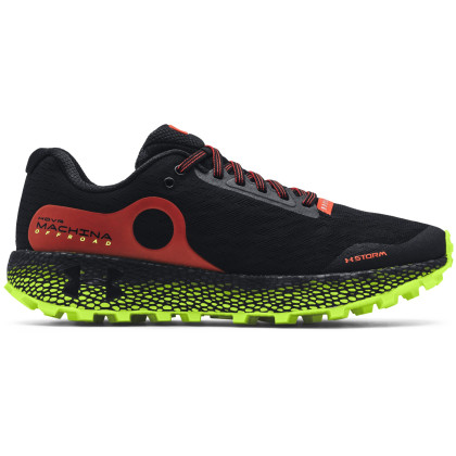 Buty do biegania dla mężczyzn Under Armour HOVR Machina Off Road czarny Black / Black / High-Vis Yellow