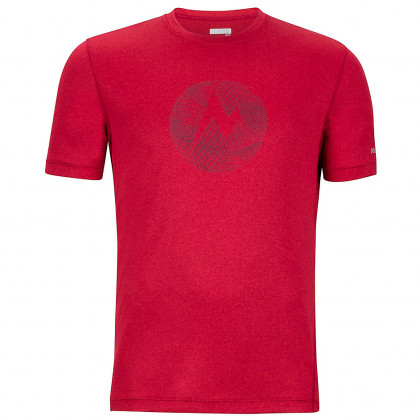 Koszulka męska Marmot Transporter Tee SS (2019) czerwony SiennaRedHeather
