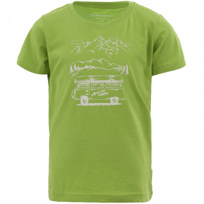T-shirt dziecięcy Alpine Pro Badamo zielony green