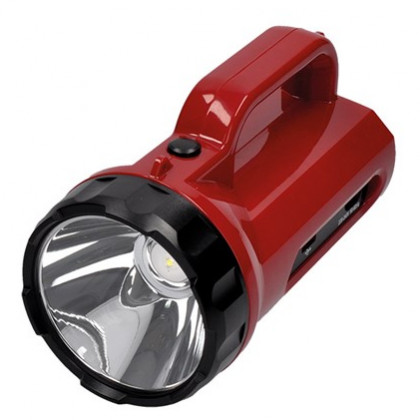 Latarka akumulatorowa Solight LED 5W czerwony red