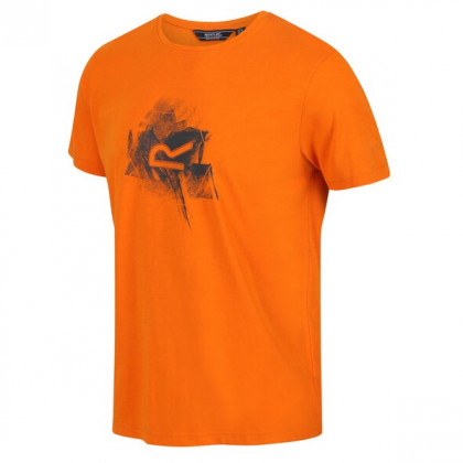 Koszulka męska Regatta Breezed II pomarańczowy Fox