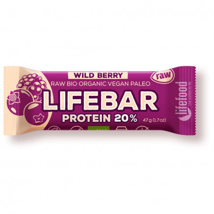 Baton Lifefood Protein Wild Berry RAW 47 g