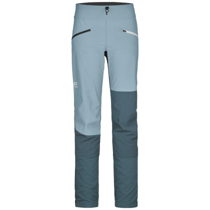 Spodnie damskie Ortovox Punta Berrino Pants Women's niebieski/szary Glacier Grey